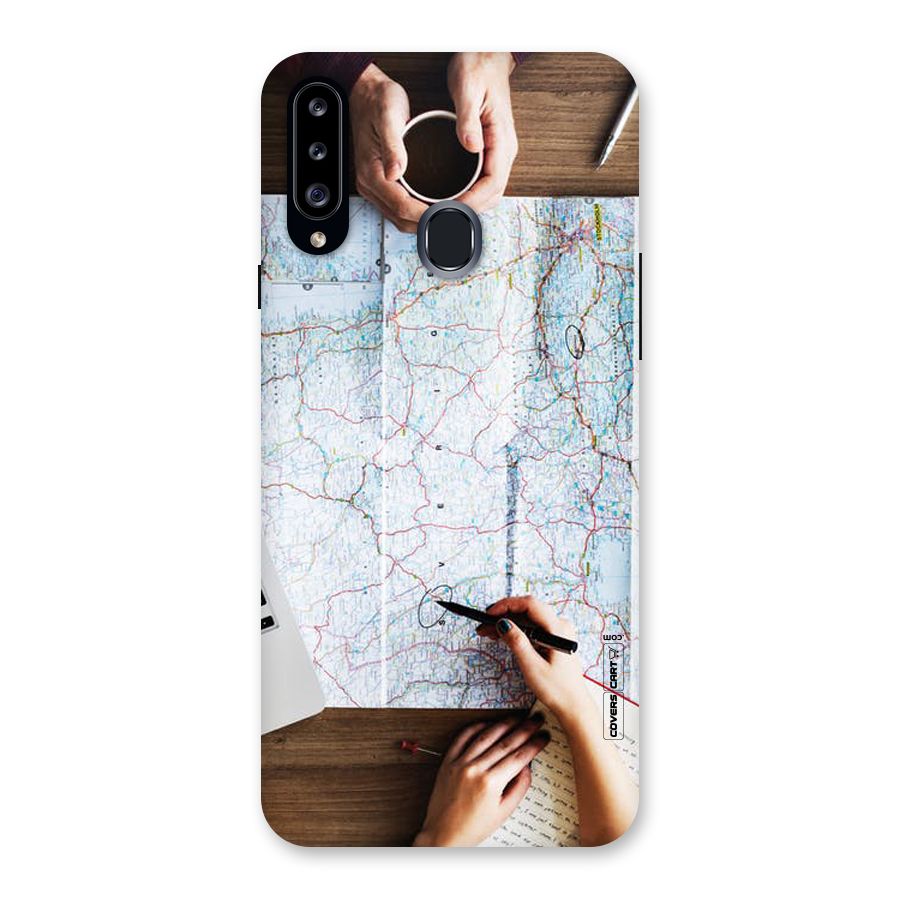 Just Travel Back Case for Samsung Galaxy A20s