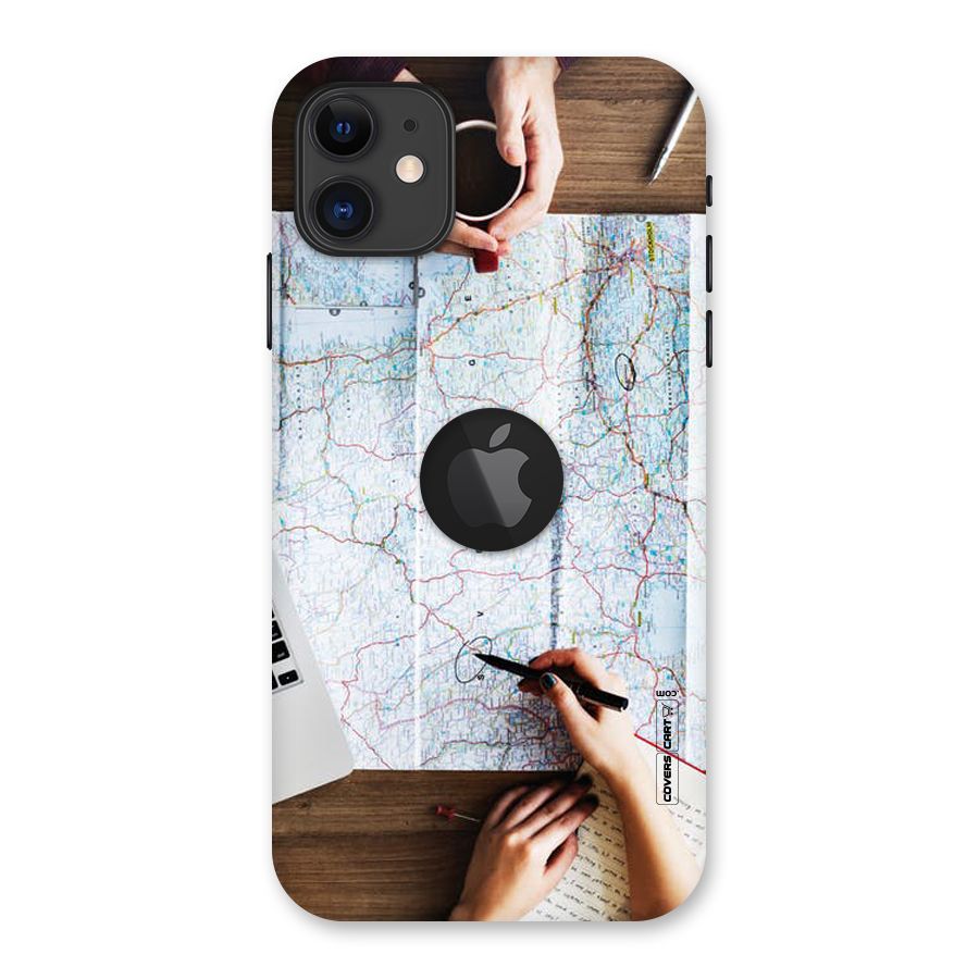 Just Travel Back Case for iPhone 11 Logo Cut