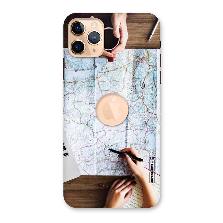Just Travel Back Case for iPhone 11 Pro Max Logo Cut