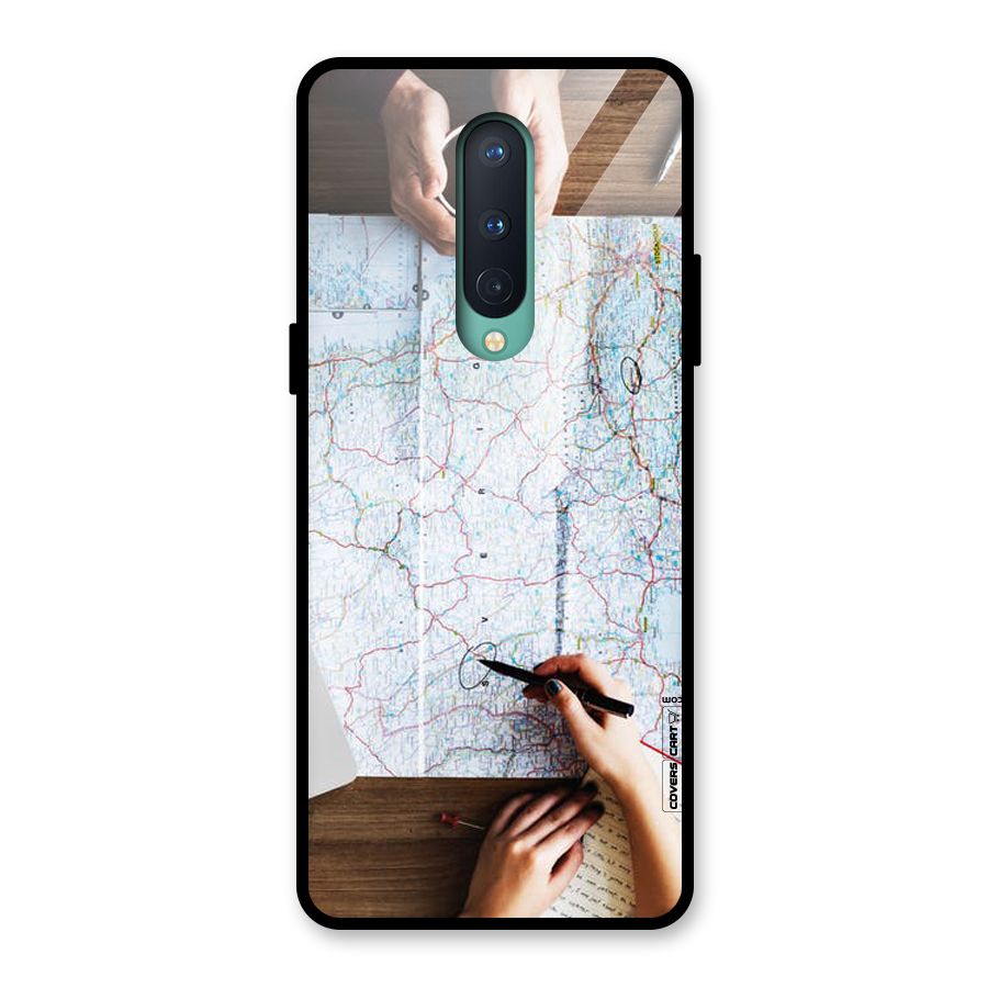 Just Travel Glass Back Case for OnePlus 8
