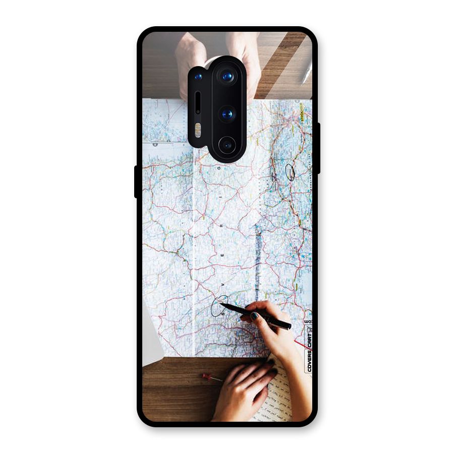 Just Travel Glass Back Case for OnePlus 8 Pro