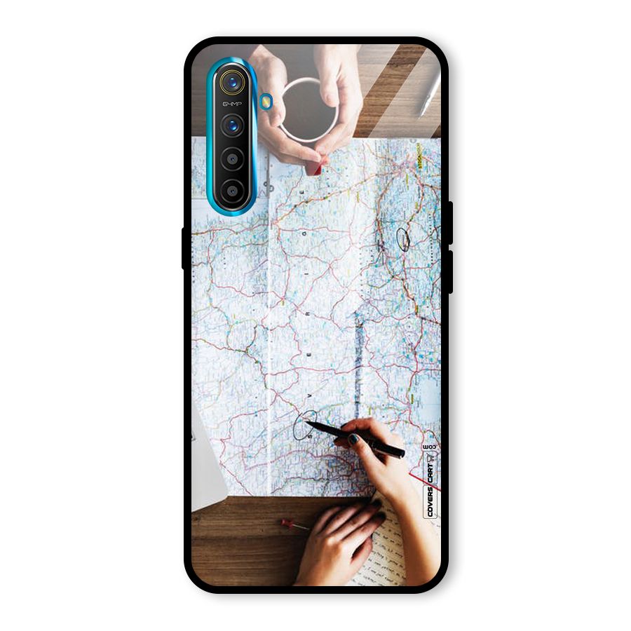 Just Travel Glass Back Case for Realme X2