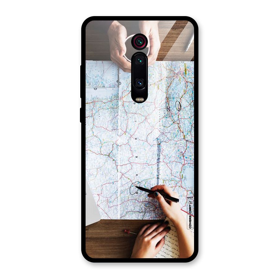 Just Travel Glass Back Case for Redmi K20