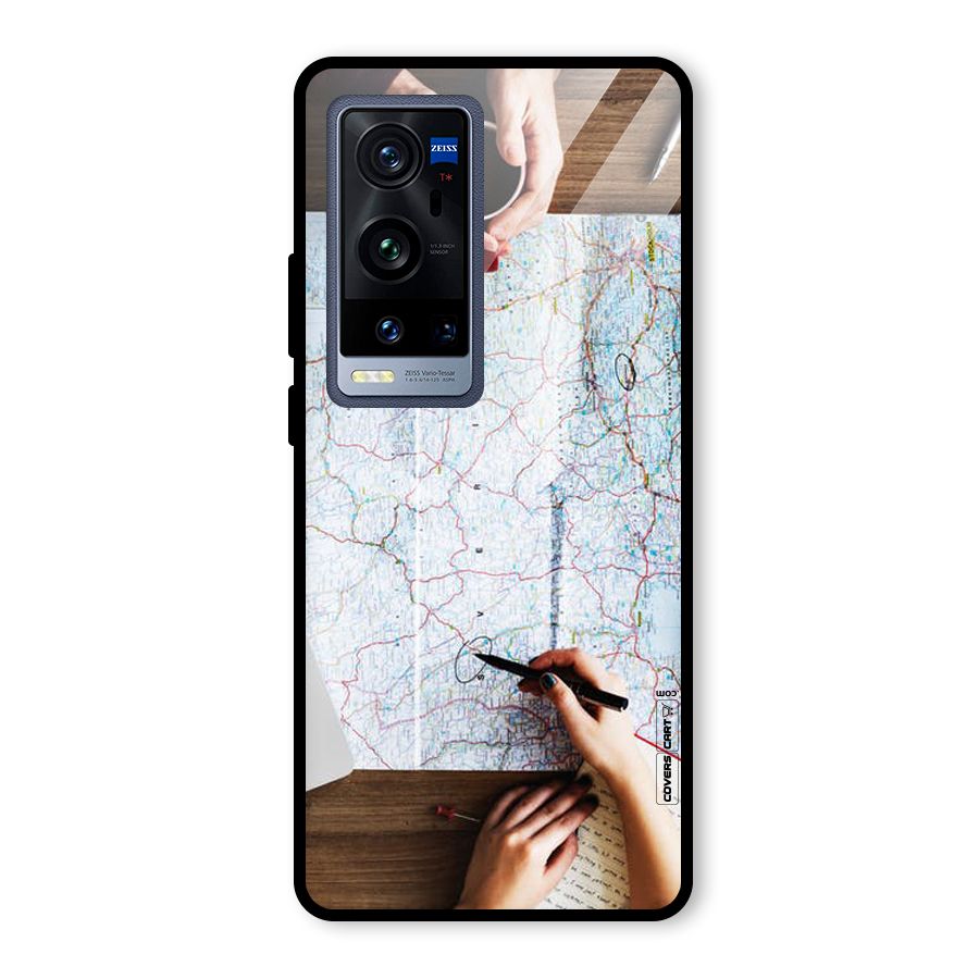 Just Travel Glass Back Case for Vivo X60 Pro Plus