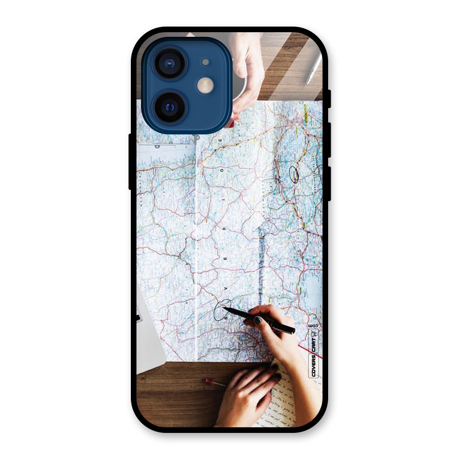 Just Travel Glass Back Case for iPhone 12 Mini
