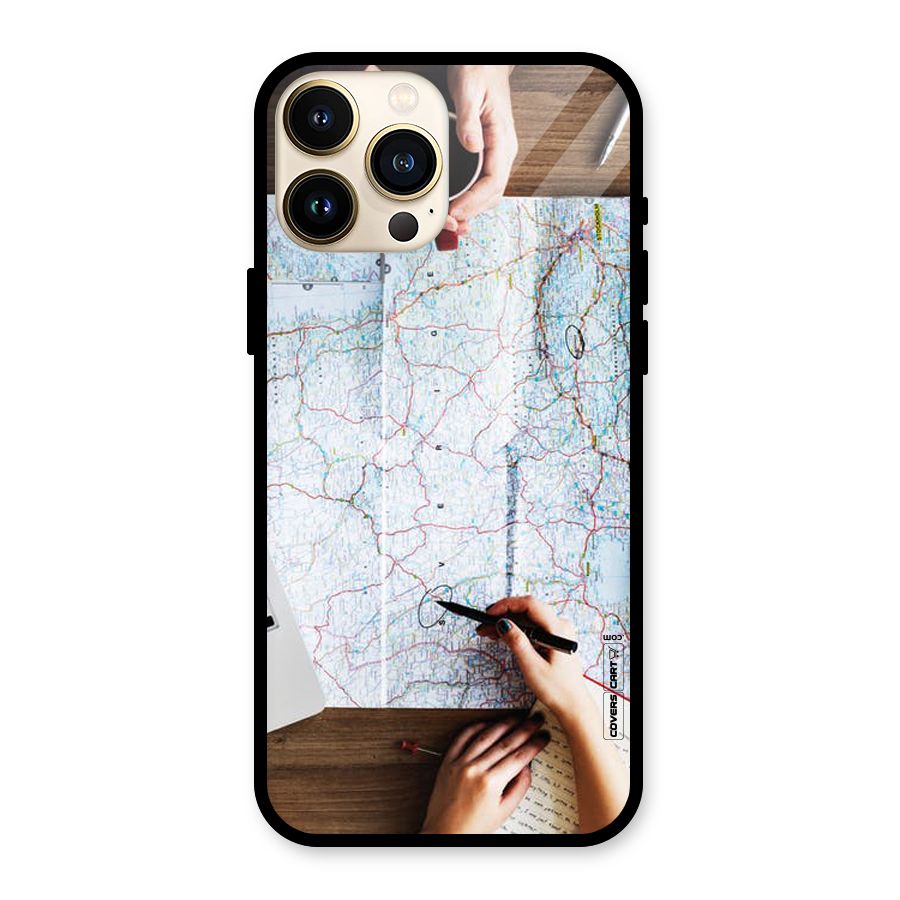 Just Travel Glass Back Case for iPhone 13 Pro Max