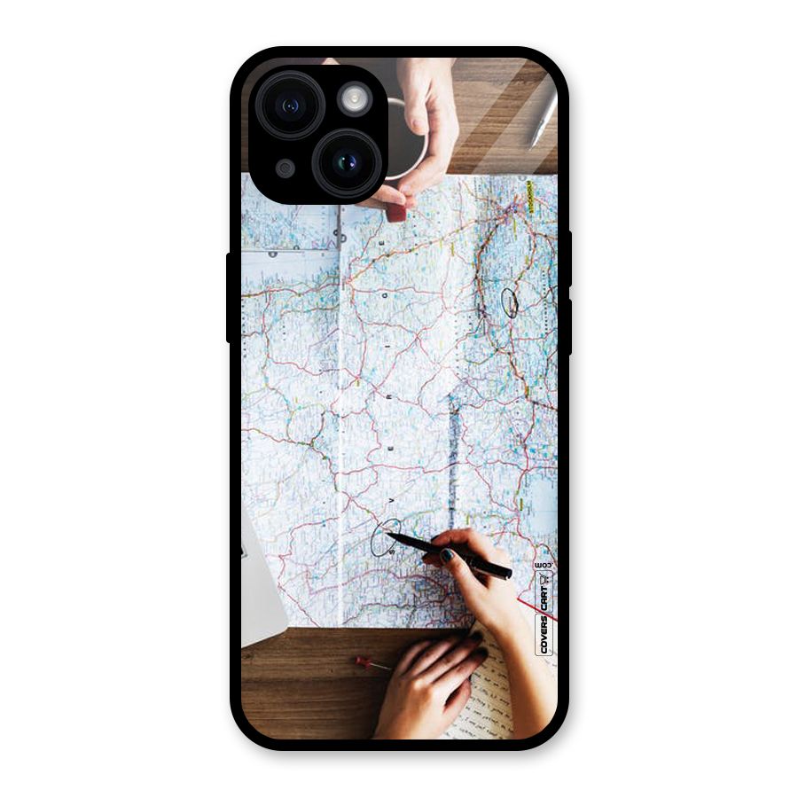 Just Travel Glass Back Case for iPhone 14