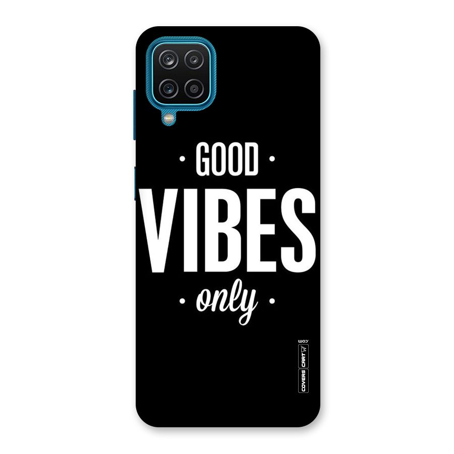 Just Vibes Back Case for Galaxy F12