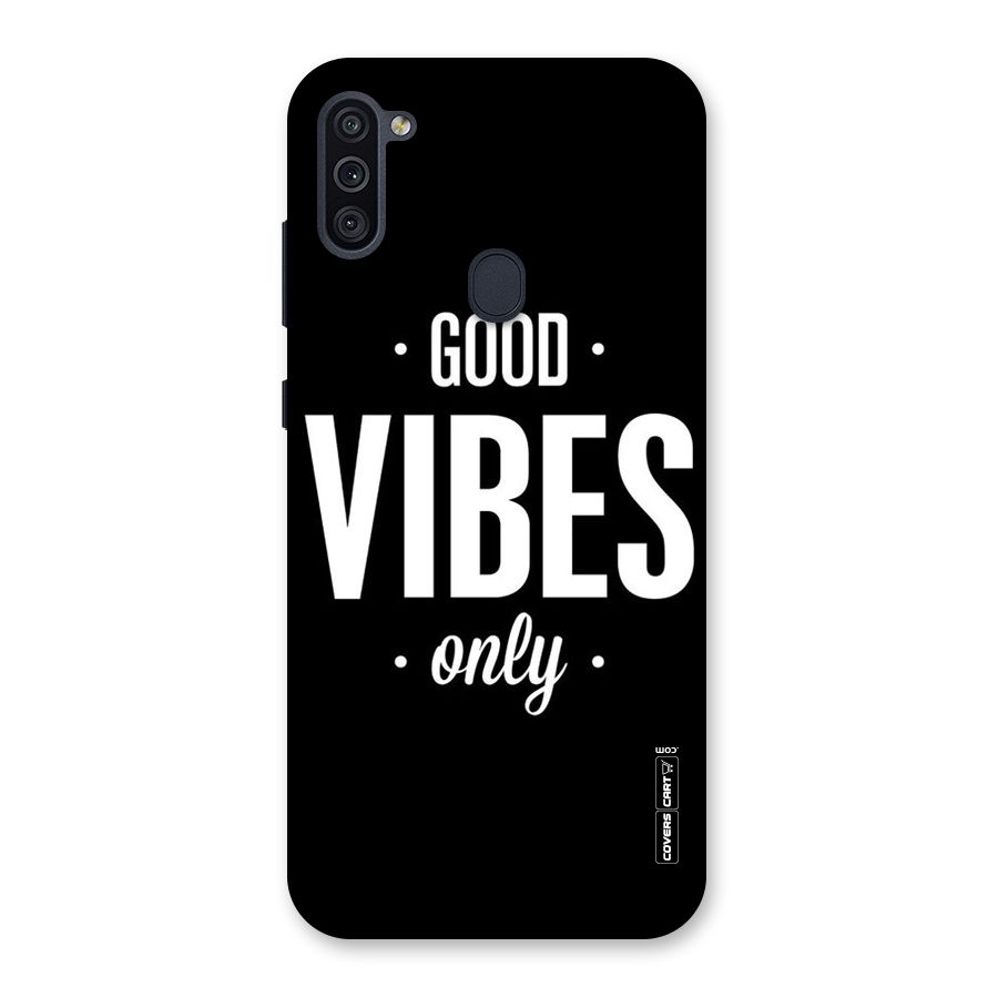Just Vibes Back Case for Galaxy M11