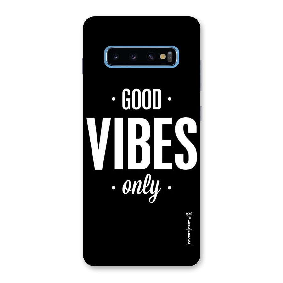Just Vibes Back Case for Galaxy S10 Plus