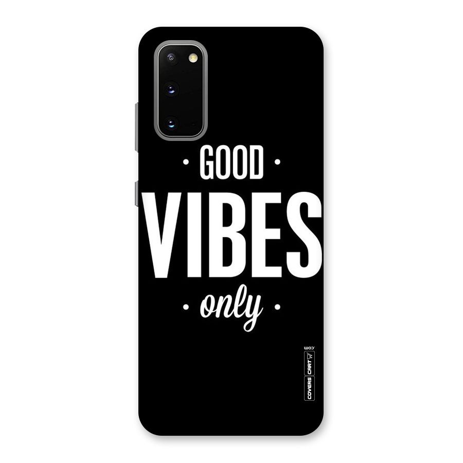 Just Vibes Back Case for Galaxy S20