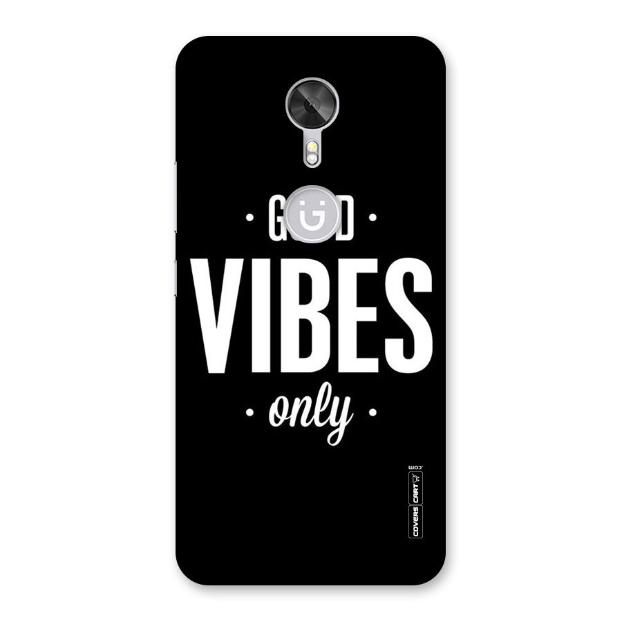Just Vibes Back Case for Gionee A1