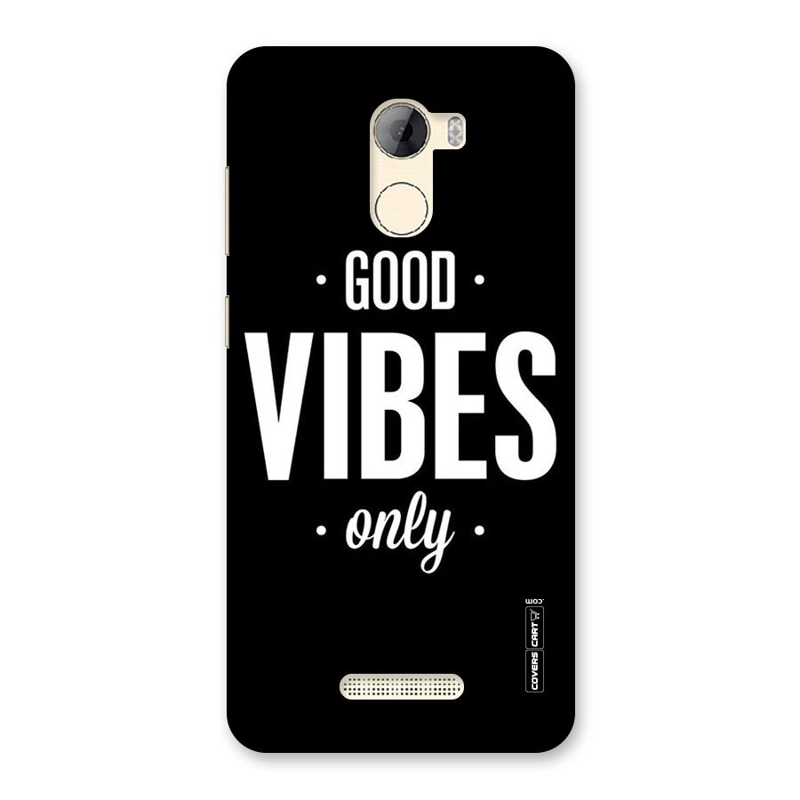 Just Vibes Back Case for Gionee A1 LIte
