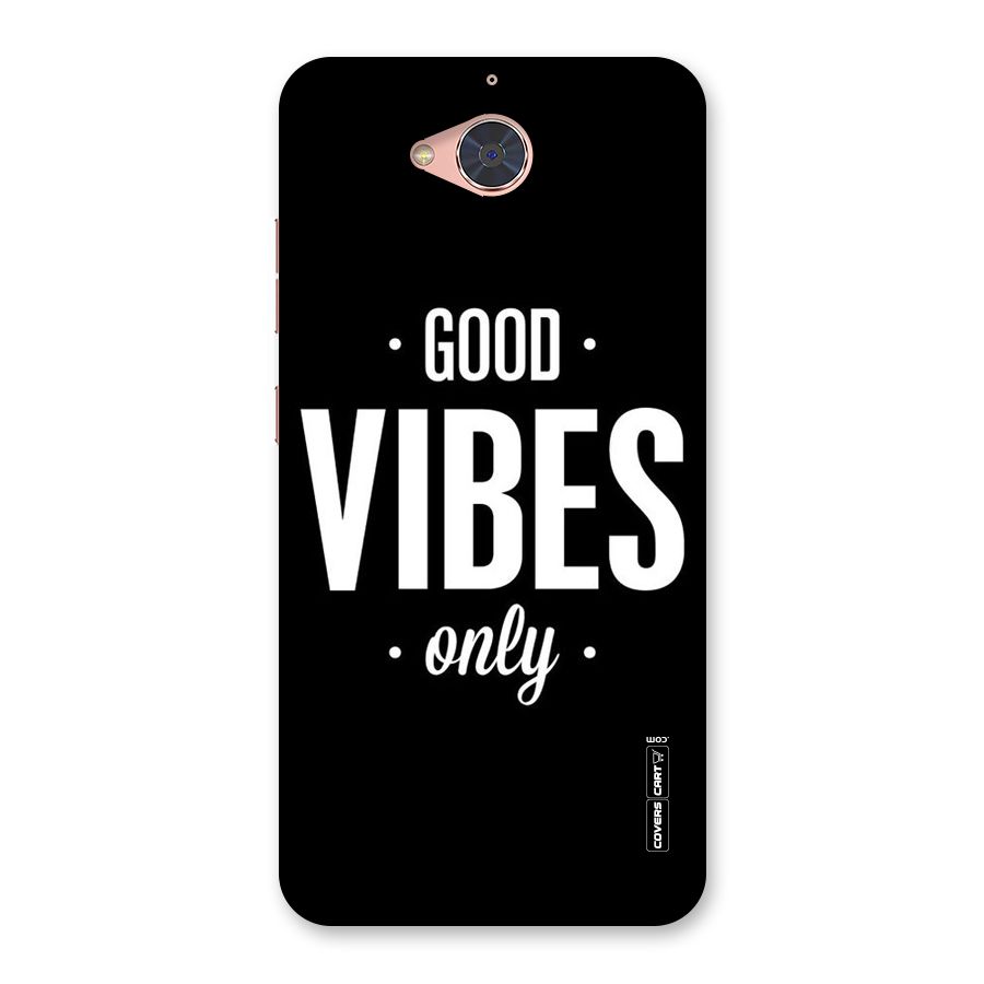 Just Vibes Back Case for Gionee S6 Pro