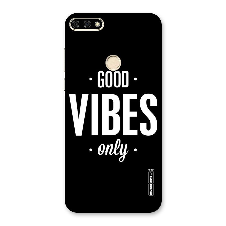Just Vibes Back Case for Honor 7A