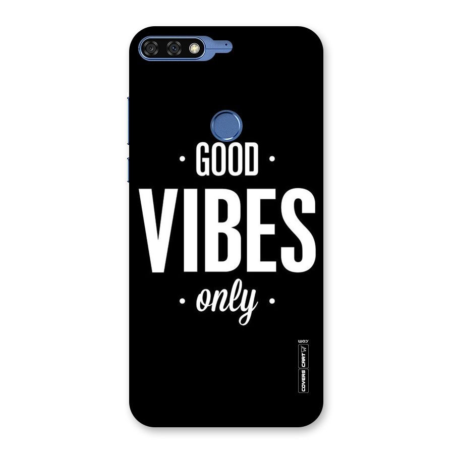 Just Vibes Back Case for Honor 7C