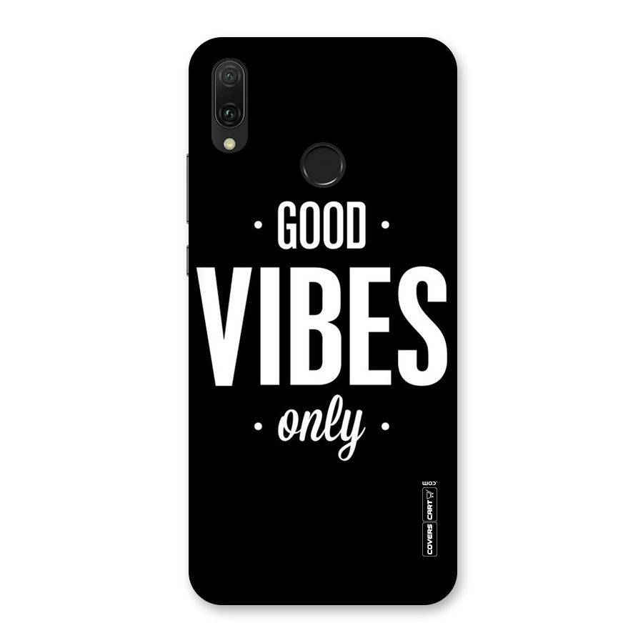 Just Vibes Back Case for Huawei Y9 (2019)