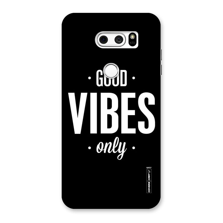 Just Vibes Back Case for LG V30