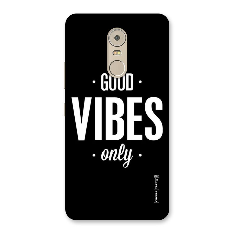 Just Vibes Back Case for Lenovo K6 Note