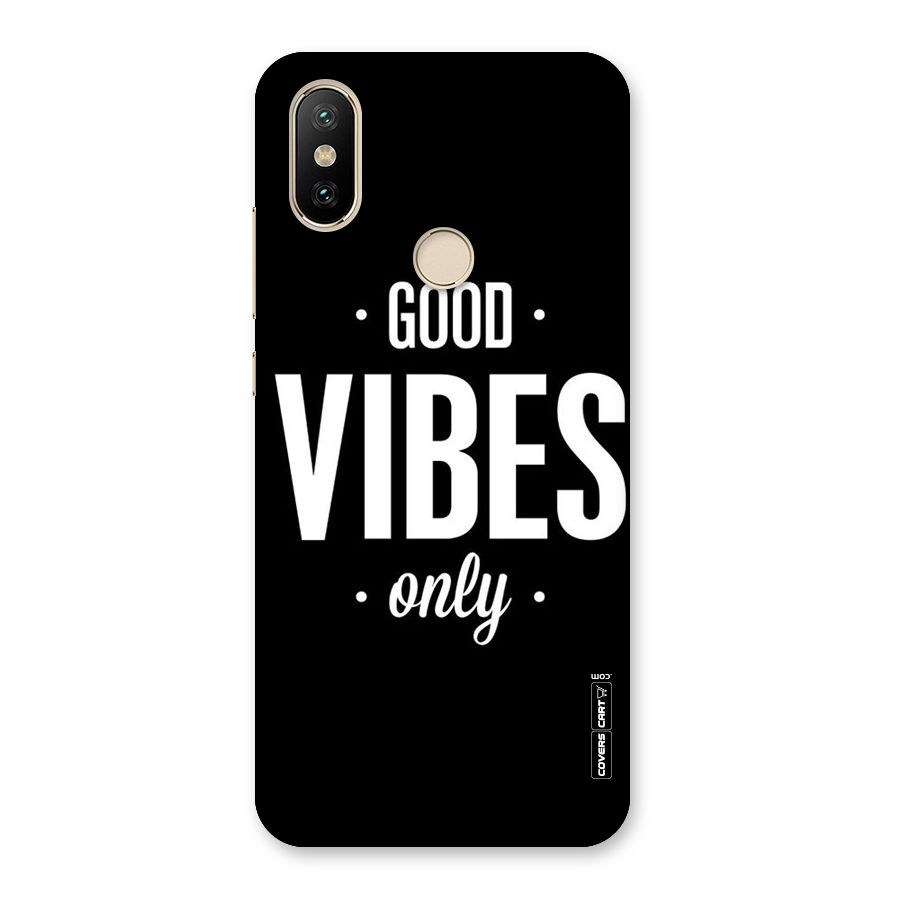 Just Vibes Back Case for Mi A2
