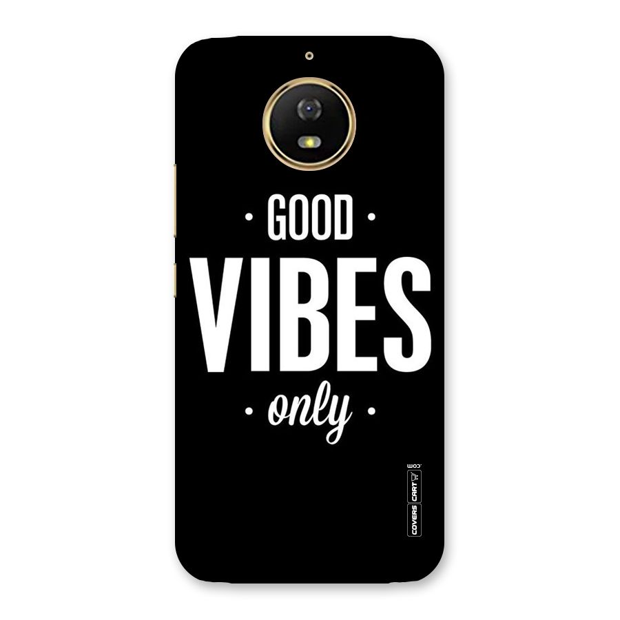 Just Vibes Back Case for Moto G5s