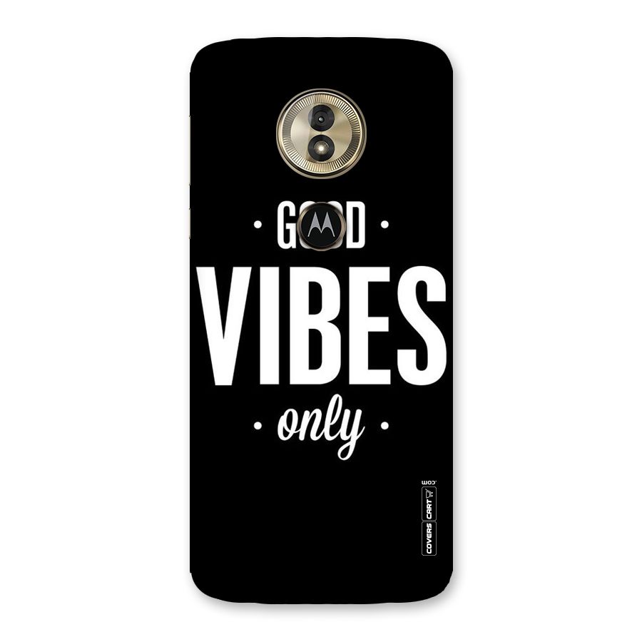 Just Vibes Back Case for Moto G6 Play