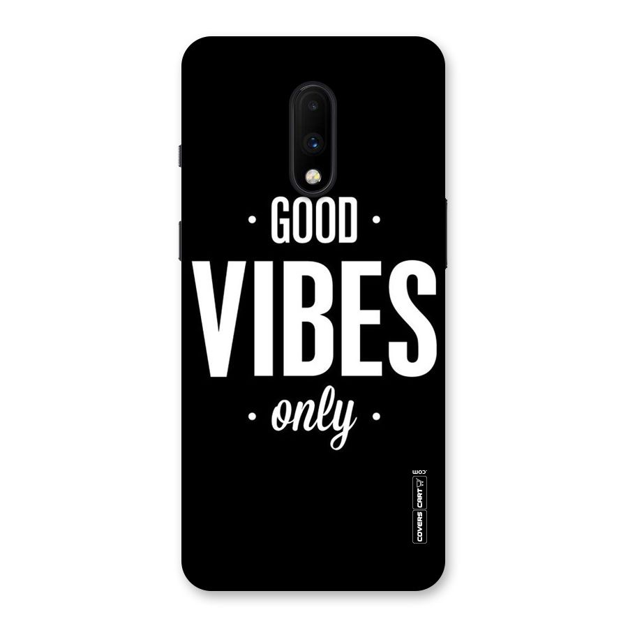 Just Vibes Back Case for OnePlus 7