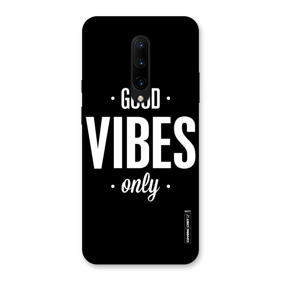 Just Vibes Back Case for OnePlus 7 Pro