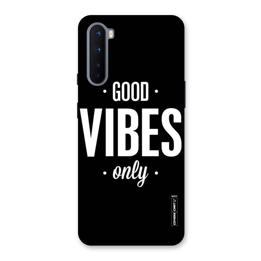 Just Vibes Back Case for OnePlus Nord