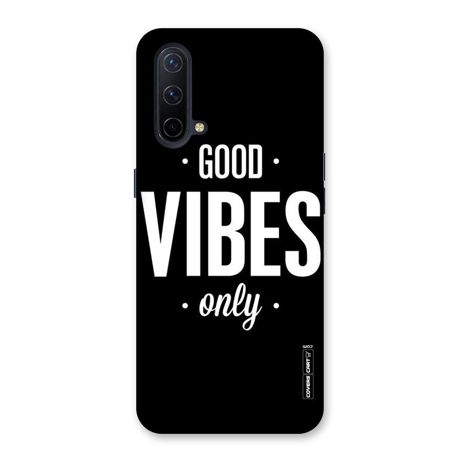 Just Vibes Back Case for OnePlus Nord CE 5G