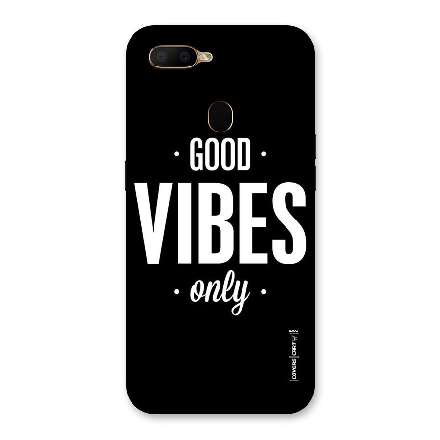 Just Vibes Back Case for Oppo A5s