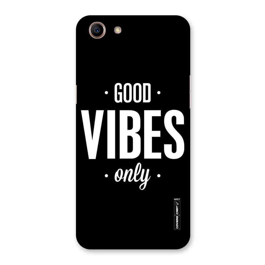 Just Vibes Back Case for Oppo A83 (2018)