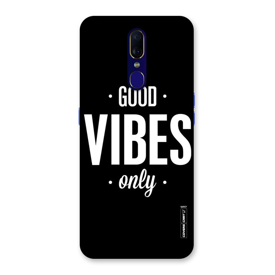 Just Vibes Back Case for Oppo A9