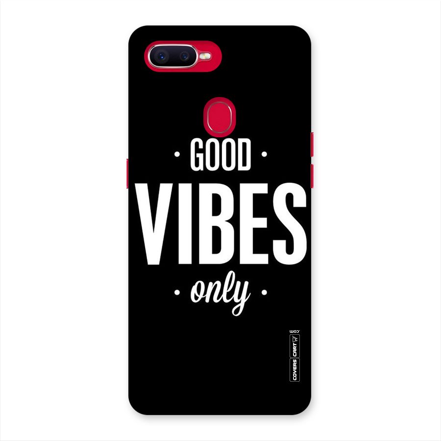 Just Vibes Back Case for Oppo F9 Pro