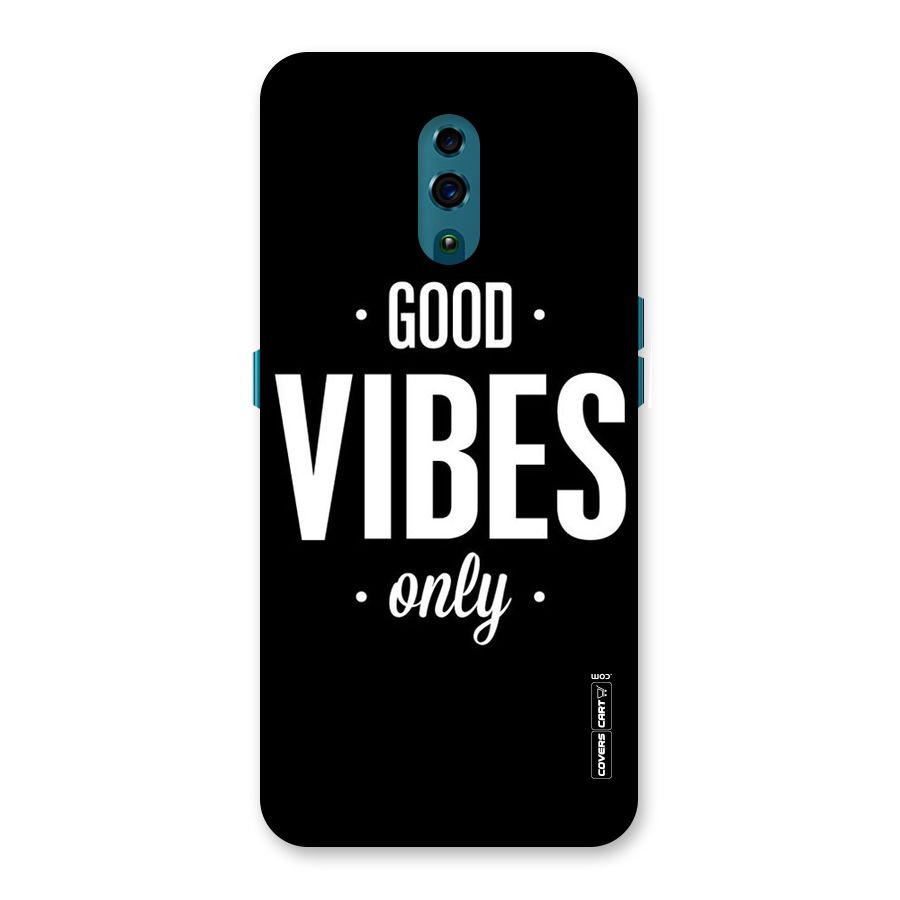 Just Vibes Back Case for Oppo Reno