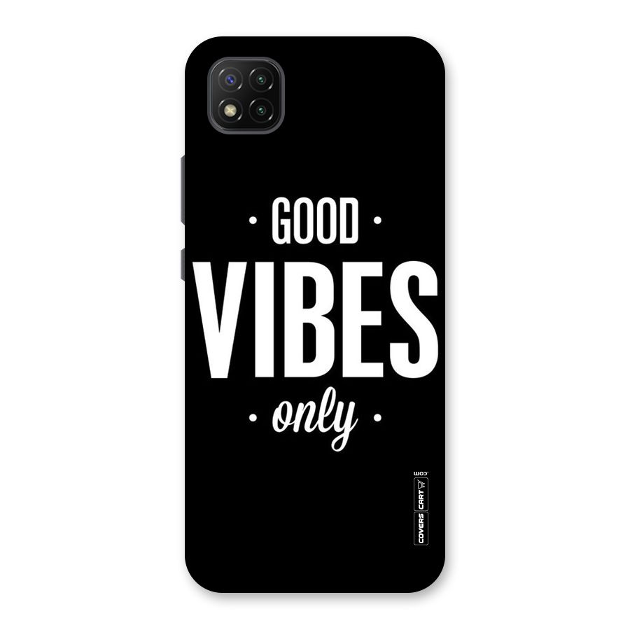 Just Vibes Back Case for Poco C3