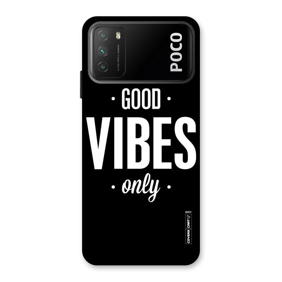 Just Vibes Back Case for Poco M3
