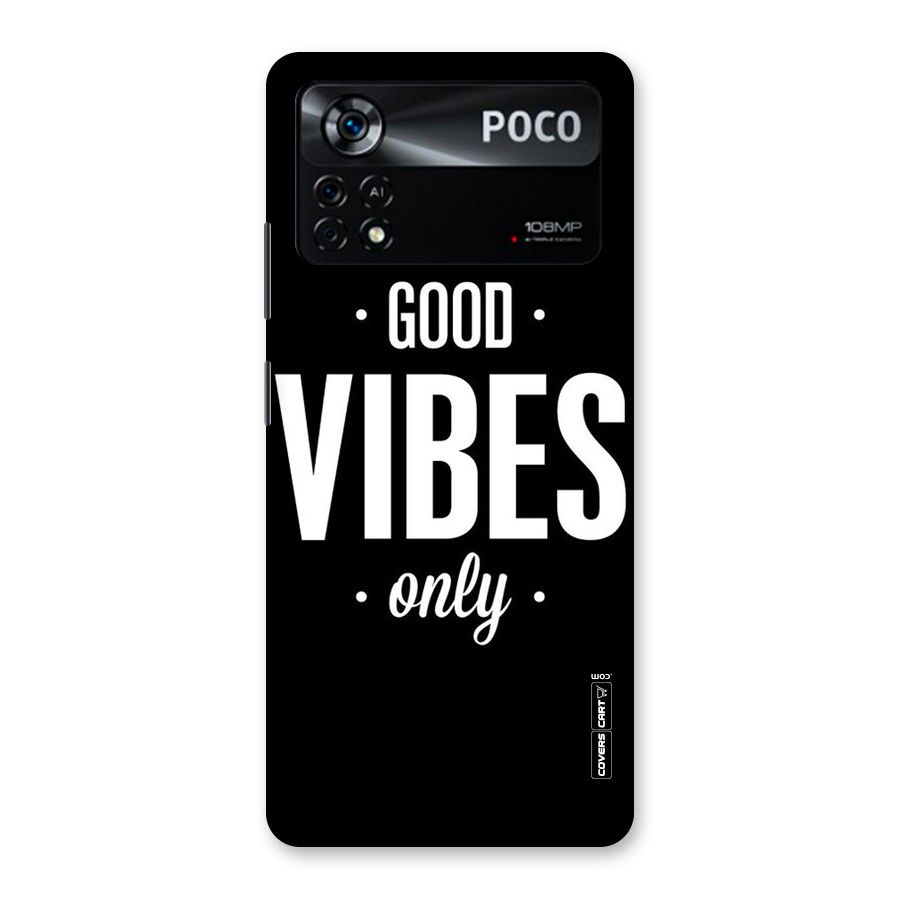 Just Vibes Back Case for Poco X4 Pro 5G