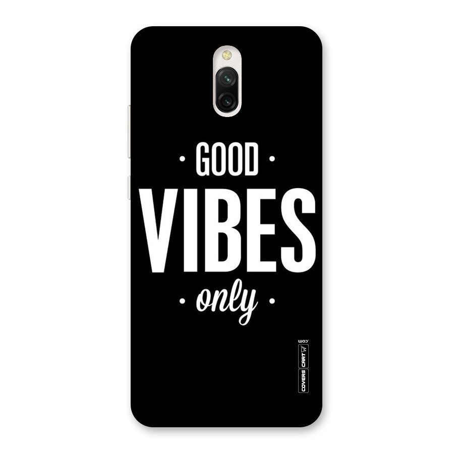 Just Vibes Back Case for Redmi 8A Dual