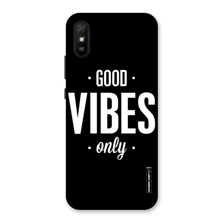 Just Vibes Back Case for Redmi 9i