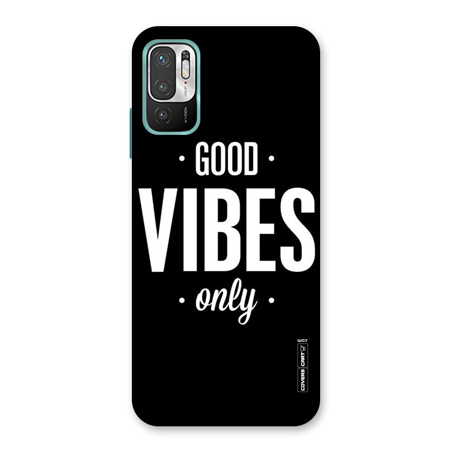 Just Vibes Back Case for Redmi Note 10T 5G