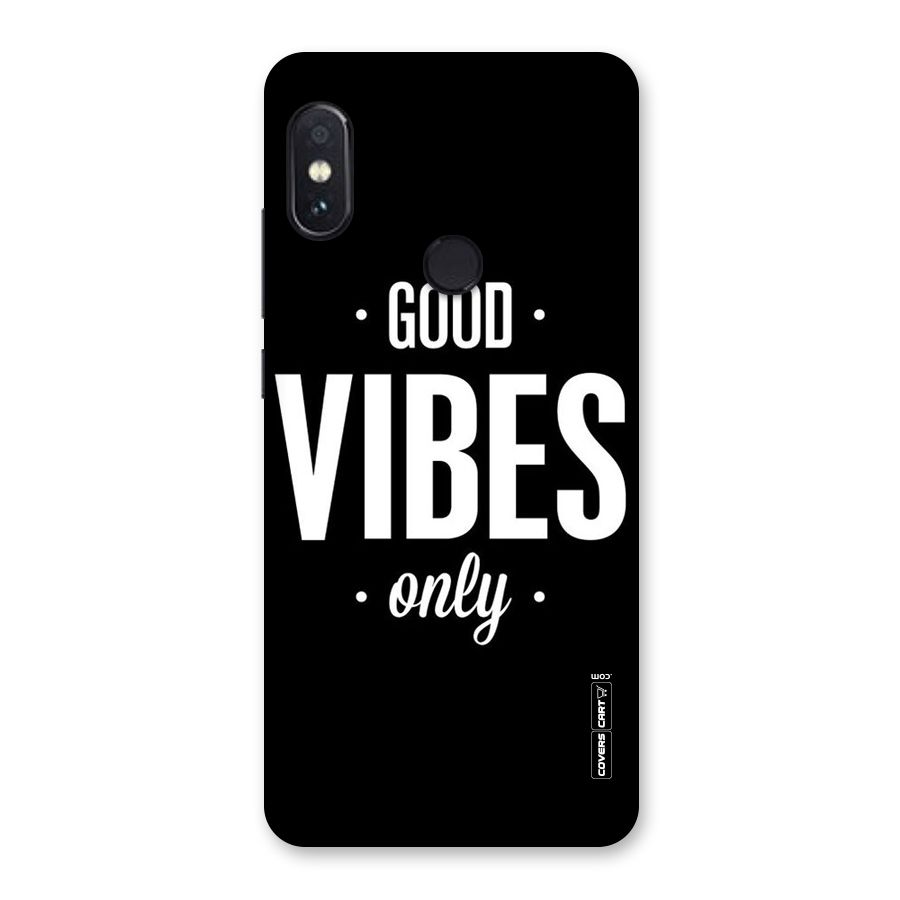 Just Vibes Back Case for Redmi Note 5 Pro