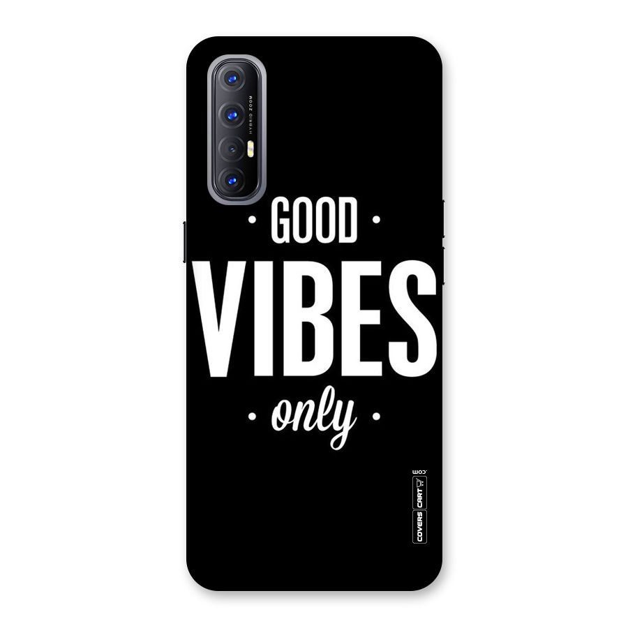 Just Vibes Back Case for Reno3 Pro