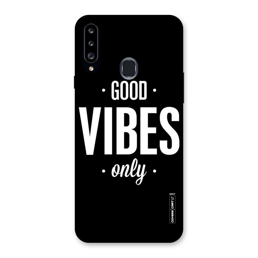 Just Vibes Back Case for Samsung Galaxy A20s