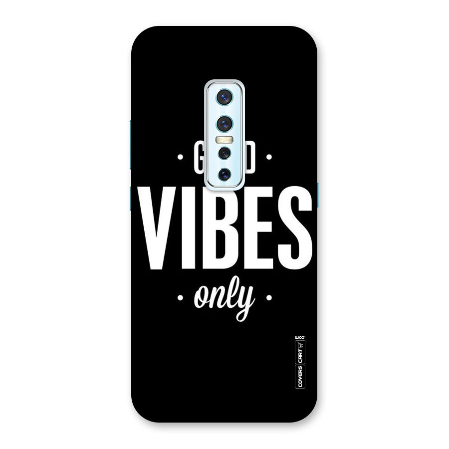 Just Vibes Back Case for Vivo V17 Pro