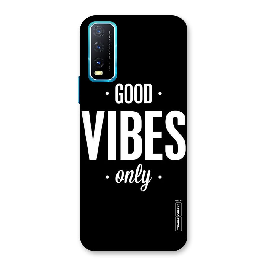 Just Vibes Back Case for Vivo Y20G
