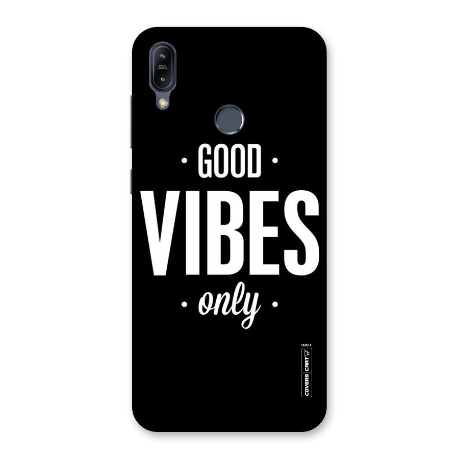 Just Vibes Back Case for Zenfone Max M2