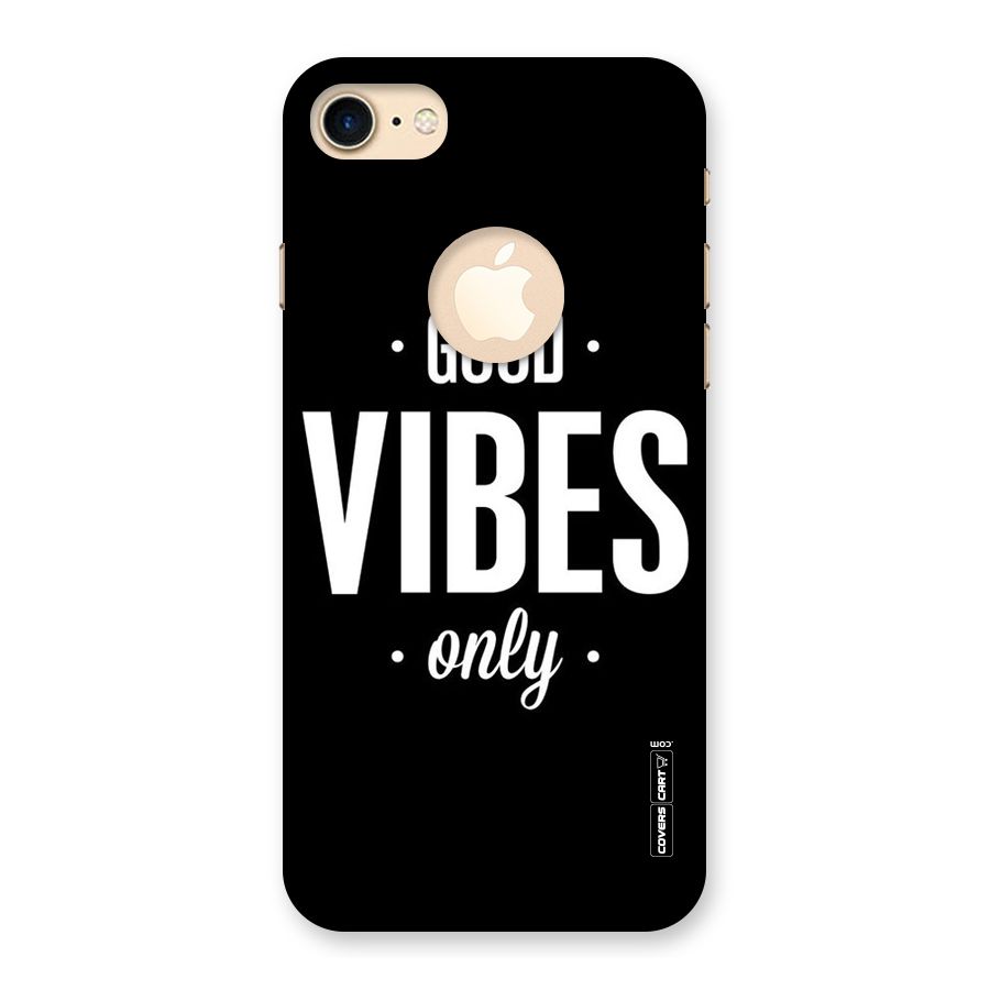 Just Vibes Back Case for iPhone 7 Logo Cut