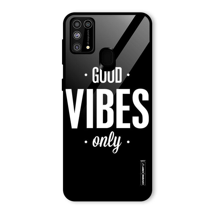 Just Vibes Glass Back Case for Galaxy F41