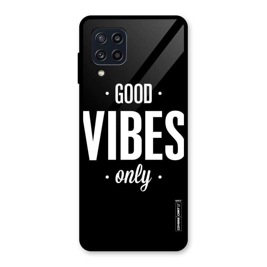 Just Vibes Glass Back Case for Galaxy M32